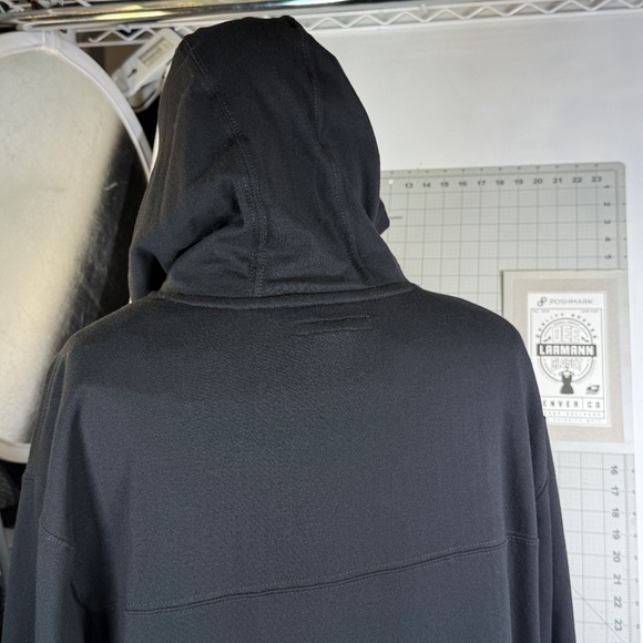 KARL LAGERFELD® PARIS  |  BLACK HOODED SWEATER  |  NEW w/ TAGS  |  MEN-L  | - Picture 13 of 16